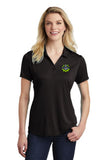 Ladies Polo 2 button placket